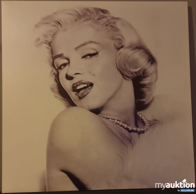 Artikel Nr. 398175: Großes 80x80cm Marilyn Monroe Bild