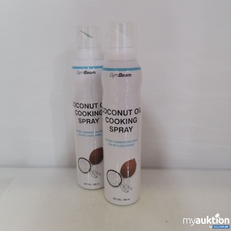 Artikel Nr. 761175: GymBeam Coconut Oil Spray 2x200ml 