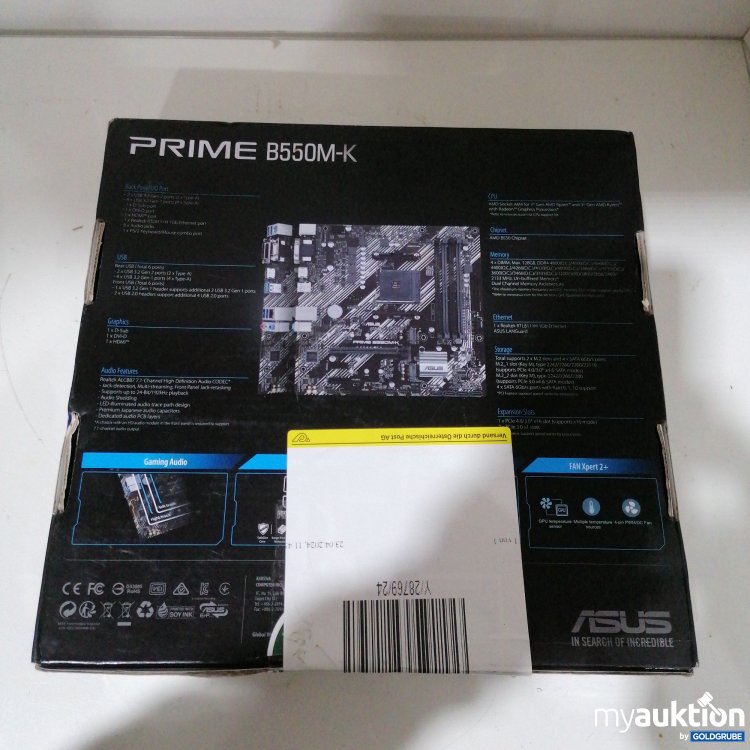 Artikel Nr. 767176: Asus Prime B550M-K 