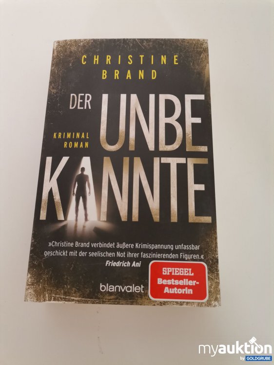 Artikel Nr. 746177: Der Unbekannte - Kriminalroman von Christine Brand