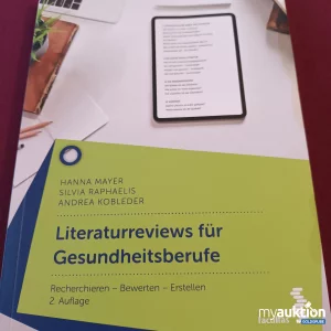 Artikel Nr. 391177: Literaturreviews für Gesundheitsberufe 