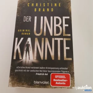 Auktion Der Unbekannte - Kriminalroman von Christine Brand