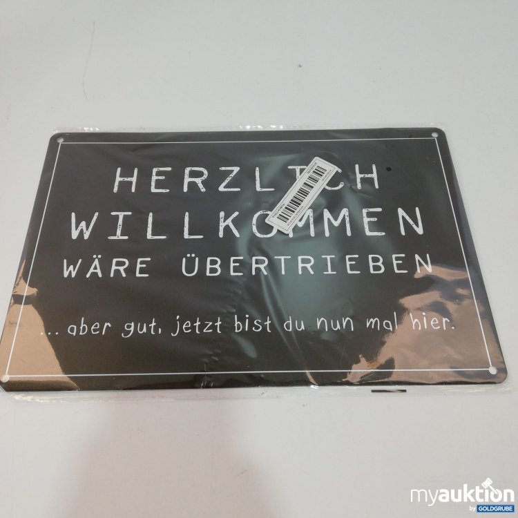 Artikel Nr. 785178: Blechschild 20x30cm