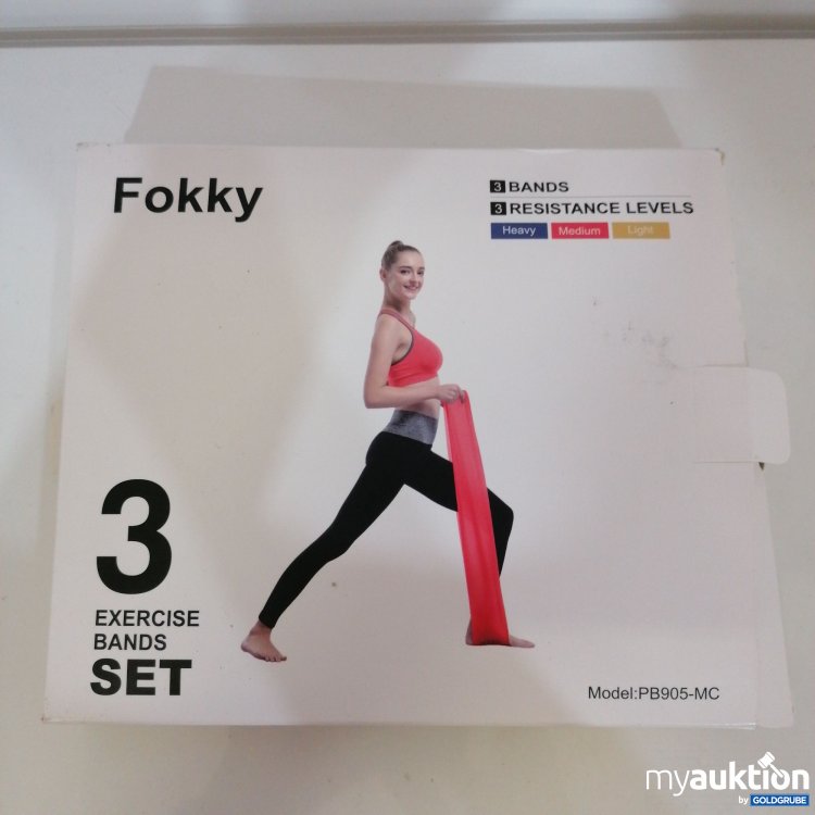 Artikel Nr. 380181: Fokky Exercise Bands Set 4stk 