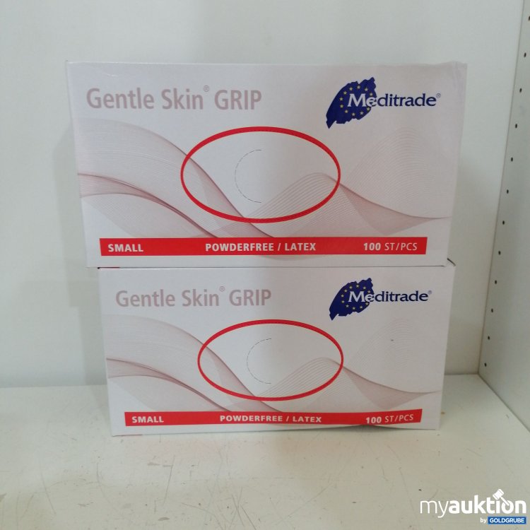 Artikel Nr. 731181: Gentle Skin GRIP Latexhandschuhe Small 100stk