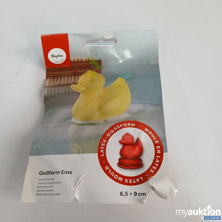 Artikel Nr. 803181: Rayher Latex Gießform Ente 6,5x9cm