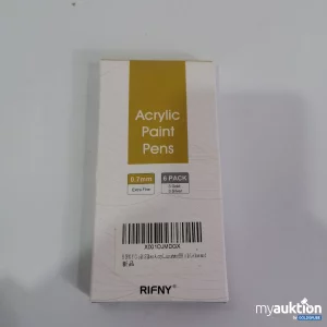 Artikel Nr. 786181: Rifny Acrylic Paint Pens 3 Gold, 3 Silber 