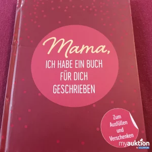 Artikel Nr. 391182: Mama, ich habe ein Buch für dich geschrieben 