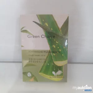 Auktion Green Choice Koreanische Pflegemasken 