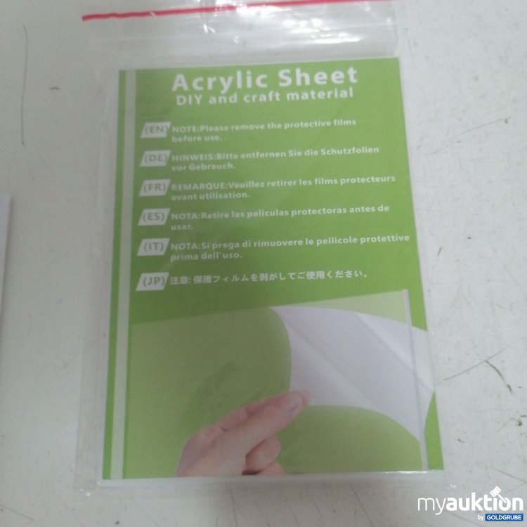 Artikel Nr. 725185: Acrylic Sheet DIY and craft material 