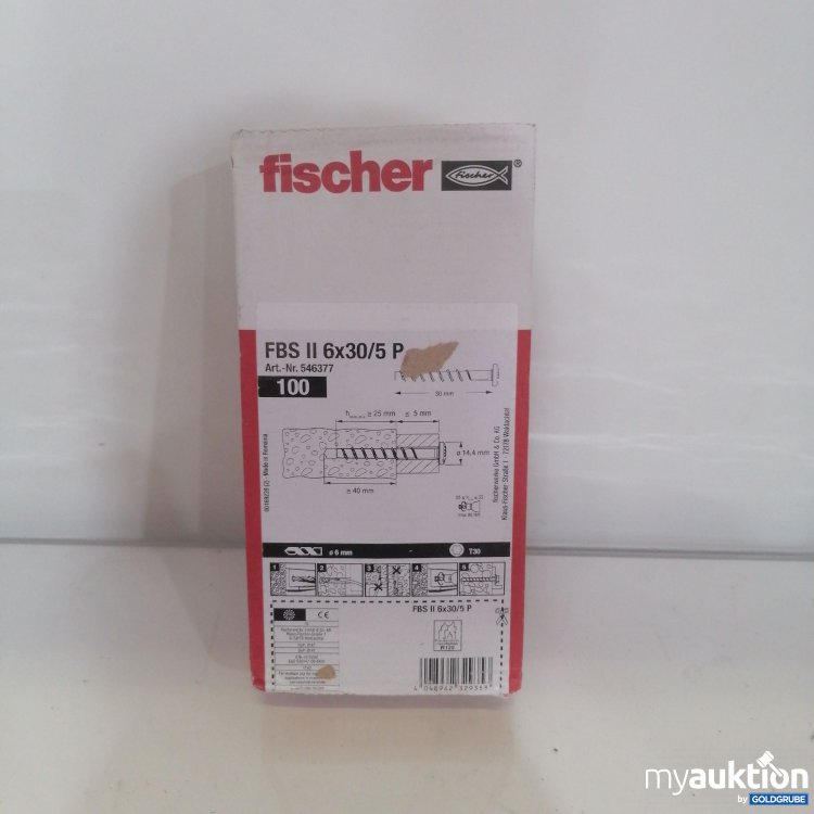 Artikel Nr. 749185: Fischer FBS ll 6x30/5 P 