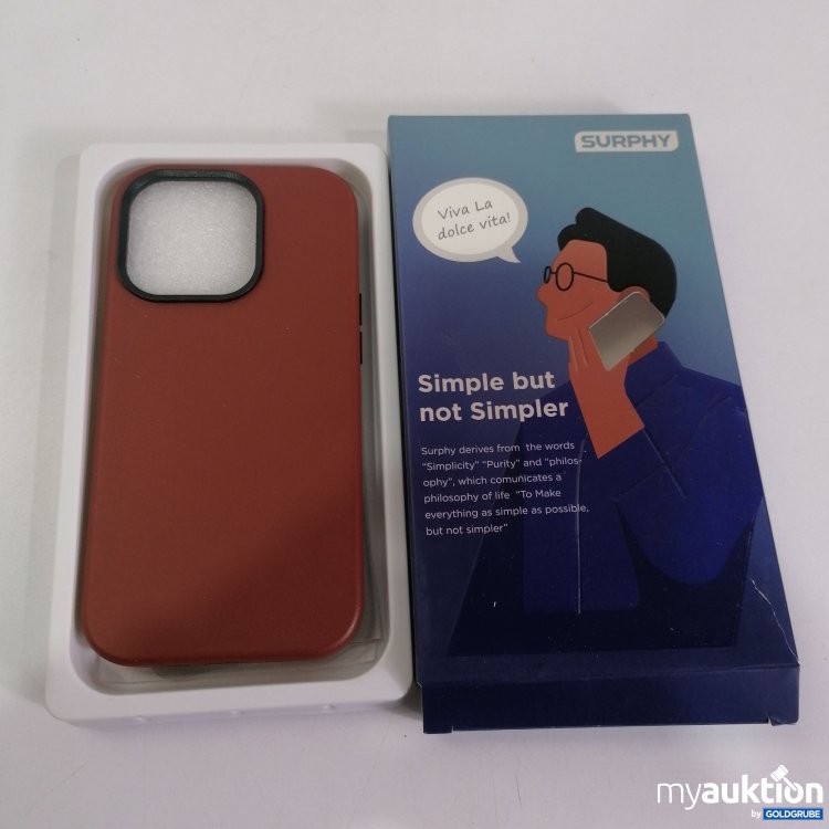 Artikel Nr. 786185: Surphx Pu Leather Case für iPhone 14 Pro 