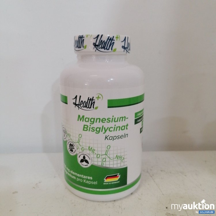 Artikel Nr. 724187: Health+ Magnesium-Bisglycinat Kapseln 120kapseln 