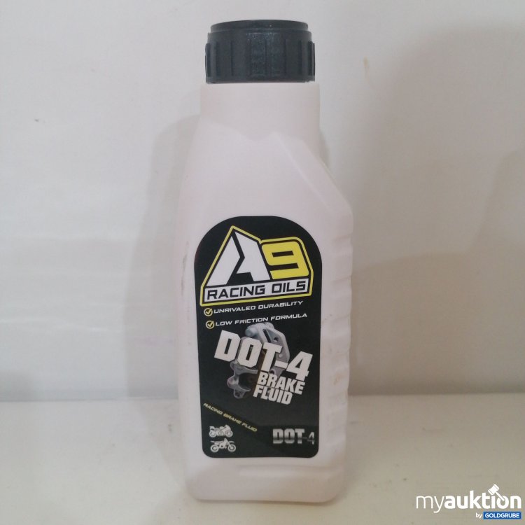 Artikel Nr. 750187: A9 Racinf Oils DOT-4 Brake Fluid 500ml