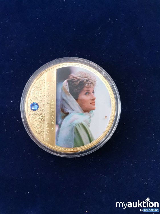 Artikel Nr. 779187: Gedenkmünze Lady Diana 