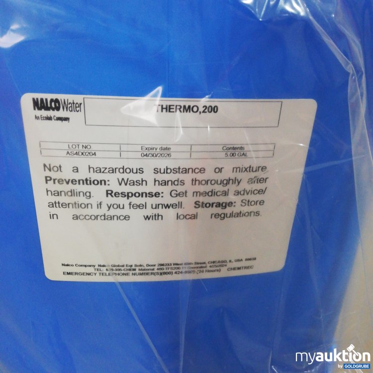 Artikel Nr. 788187: Nalco Water Termo 20l