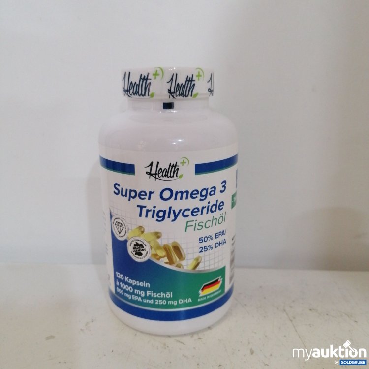Artikel Nr. 724188: Health+ Super Omega 3 Triglyceride Fischöl 120 Kapseln 