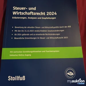 Auktion Steuer und Wirtschaftsrecht 2024