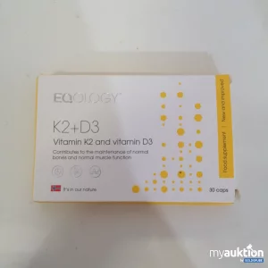 Auktion Eqoligy K2+D3 Vitamin 30stk