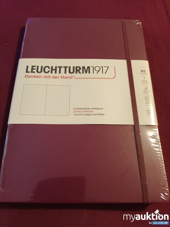 Artikel Nr. 349191: Originalverpackt, Großes Notizbuch Leuchtturm 1917