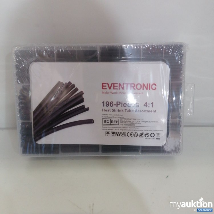 Artikel Nr. 749191: Eventronic 196-Pieces Heat Shrink Tube Assortment 