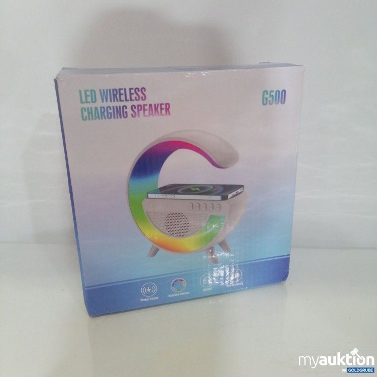 Artikel Nr. 754191: LED Wireless Charging Speaker 