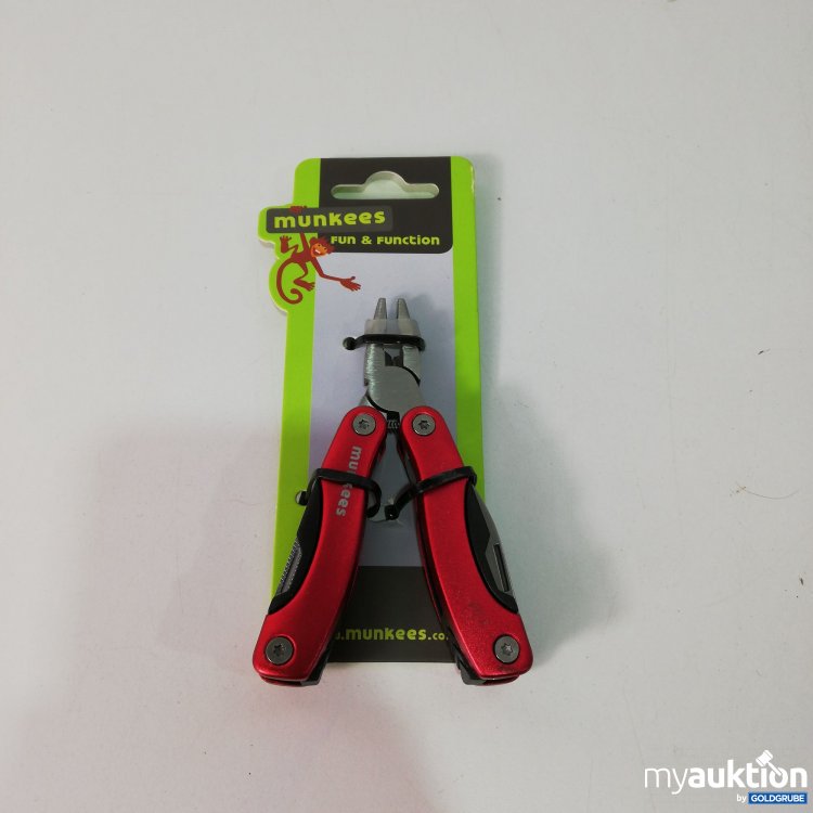 Artikel Nr. 785191: Munkees Edelstahl Multi Tool rot 