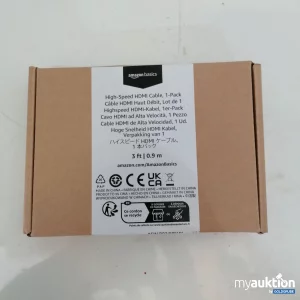 Auktion Amazonbasic Highspeed HDMI Kabel 