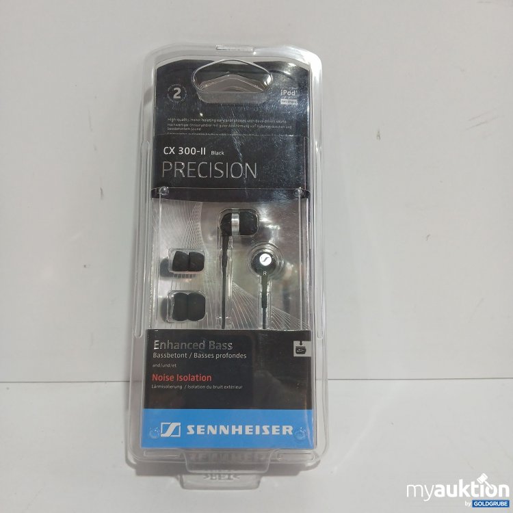 Artikel Nr. 438192 Artikel Nr. 438192: Sennheiser CX 300 II Black Enhanced Bass