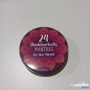 Auktion 24 Dankbarkeitsmantras für den Advent 