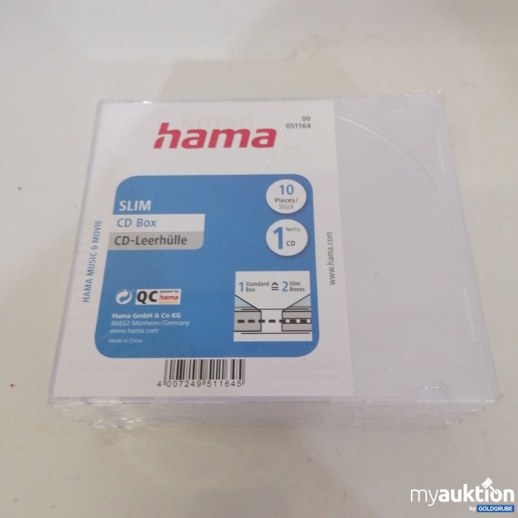 Artikel Nr. 762195: Hama SD Box Slim 