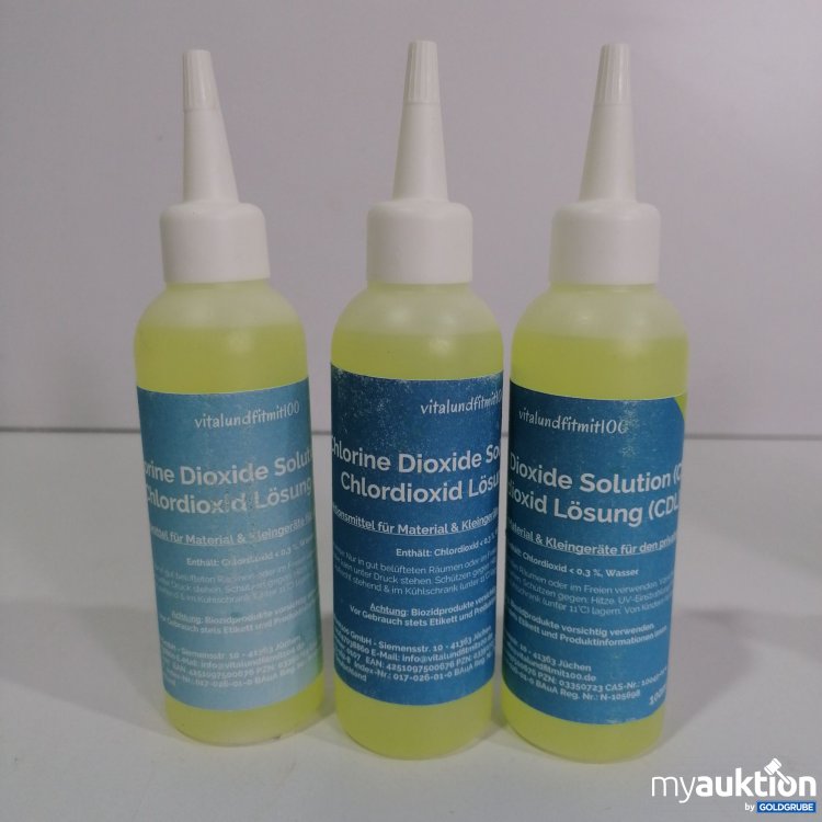 Artikel Nr. 797197: Chlirine Diocide Solution Chlordioxid Lösung 100ml