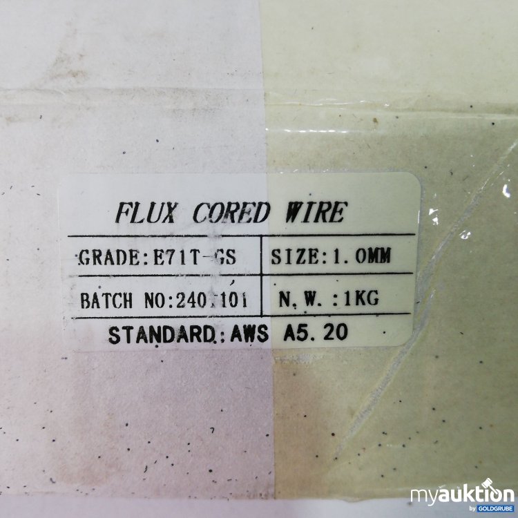 Artikel Nr. 785198: Flux Cored Wire 1mm E71T-GS 1kg