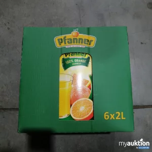 Auktion Pfanner 100% Orangensaft Tetra 2L 6 Stück 