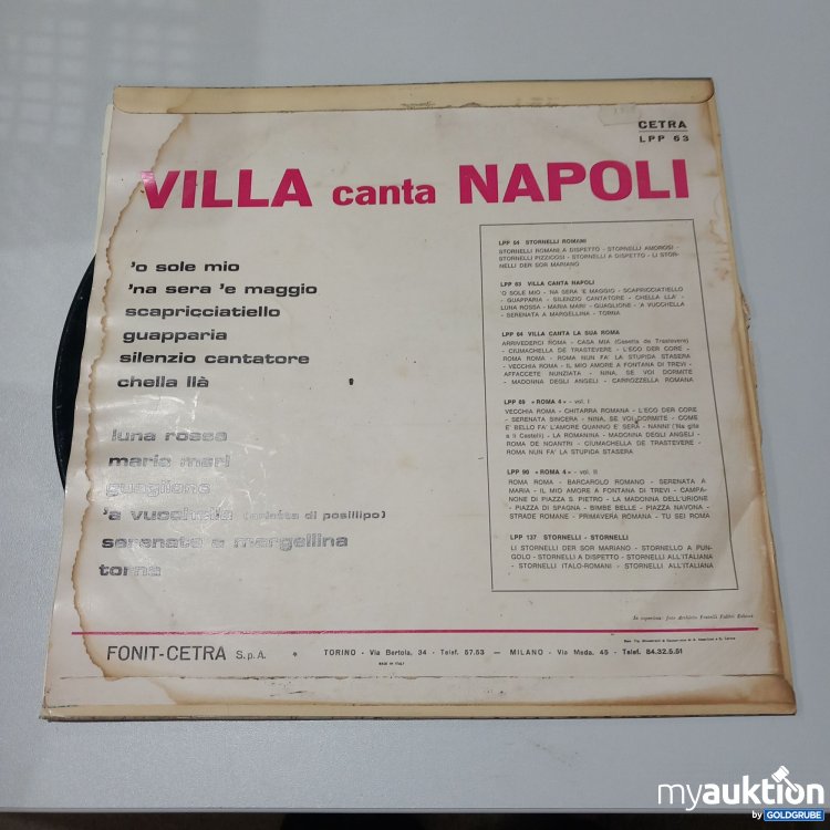 Artikel Nr. 756199: Villa singt Neapel Hits