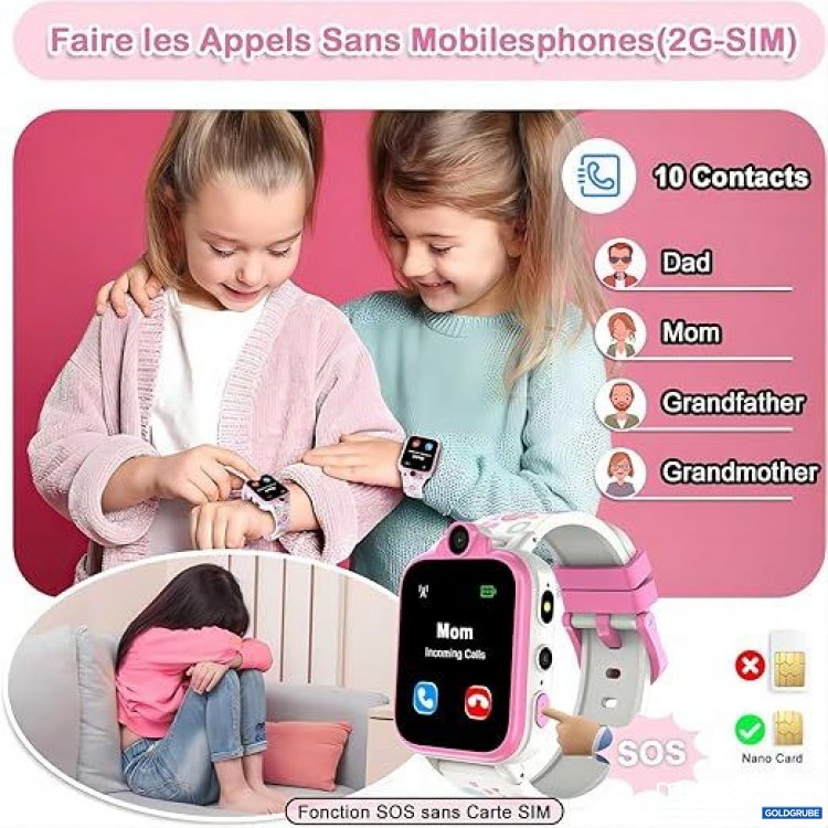 Artikel Nr. 391200: IOWODO Kids Smartwatch incl Game & Videocall Functie