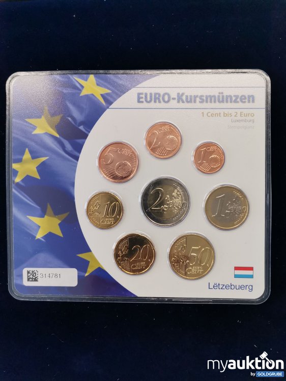 Artikel Nr. 779200: Euro Kursmünzensatz Luxenburg