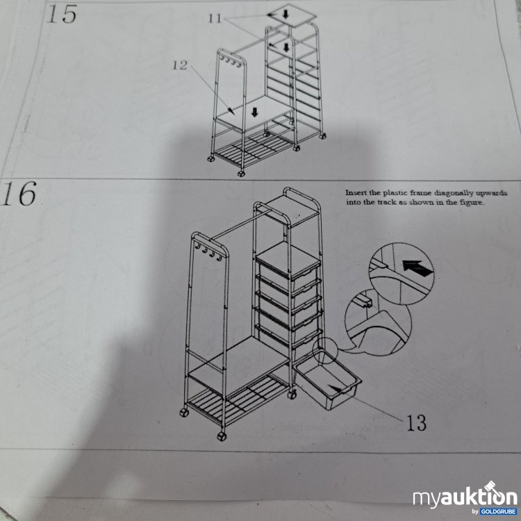 Artikel Nr. 795200: Mobile Clothes Rack