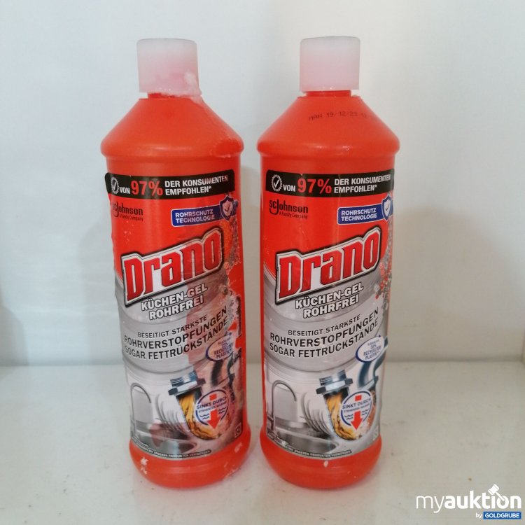 Artikel Nr. 744201: Drano Küchen-Gel Rohrfrei 1000ml