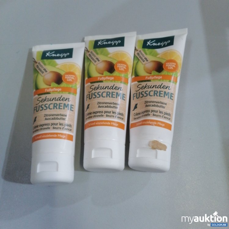 Artikel Nr. 772201: Kneipp Fußcreme 3x75ml 