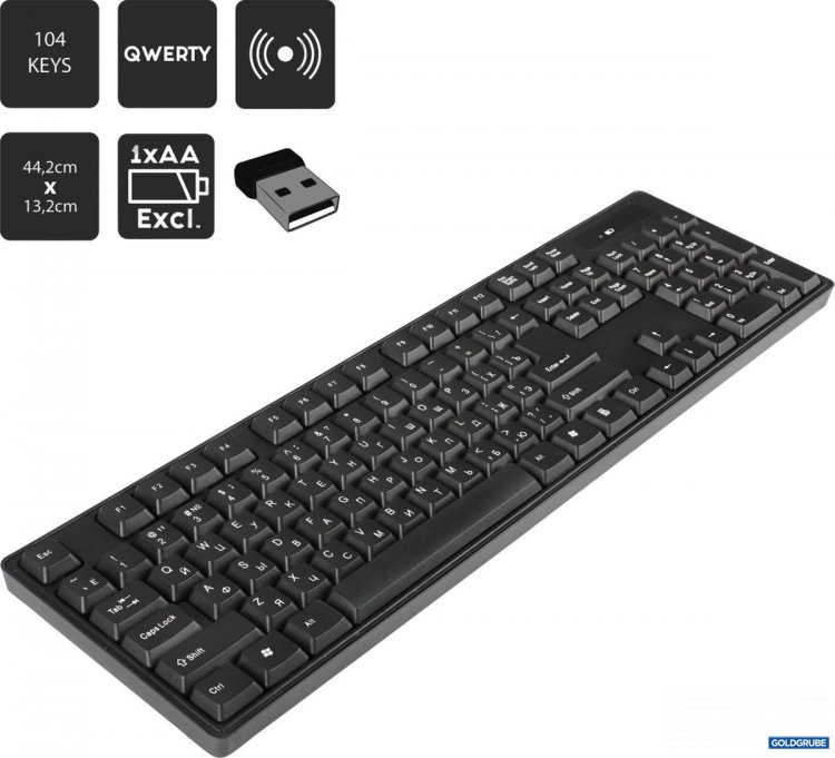 Artikel Nr. 391202: Qlink Wireless Qwerty-Tastatur