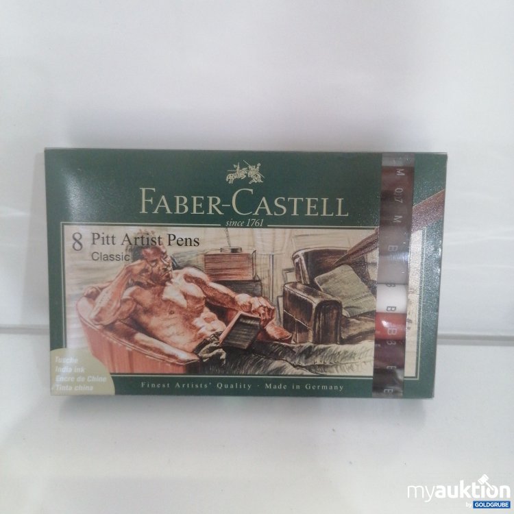 Artikel Nr. 751202: Faber-Castell 8 Pitt Artist Pens