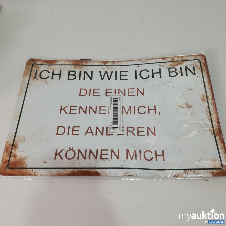 Artikel Nr. 785202: Blechschild 20x30cm