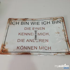 Artikel Nr. 785202: Blechschild 20x30cm