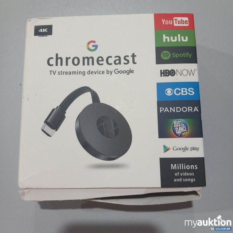 Artikel Nr. 762203: Chromecast TV streaming device by Google