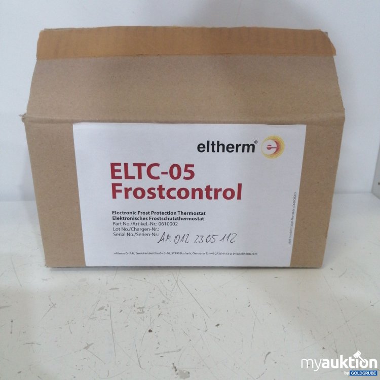 Artikel Nr. 731207: Eltherm ELTC-05 Frostcontrol Thermostat