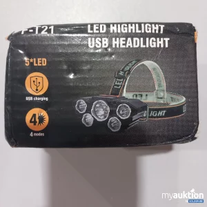 Auktion LED Highlight USB Headlight 