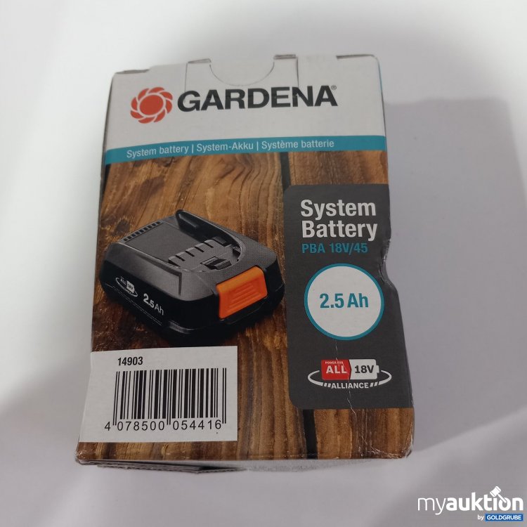 Artikel Nr. 781208: Gardena System Akku 2,5 Ah