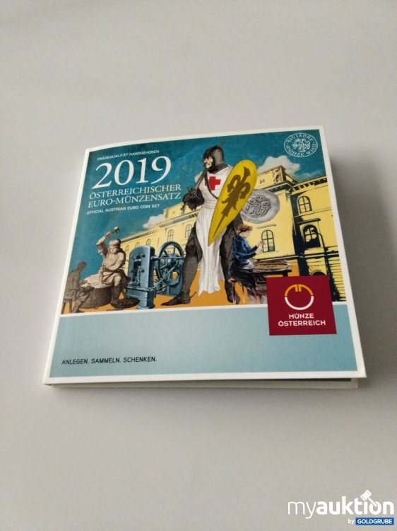 Artikel Nr. 396209: Euro Kursmünzensatz 2019 in Blister-Mappe 