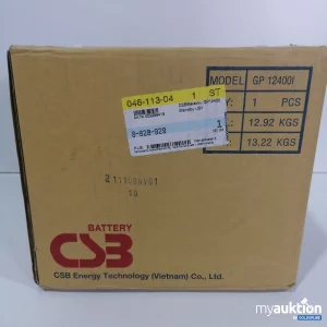 Auktion CSB Battery GP12400 